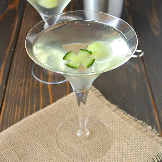 Cucumber Gin Fizz