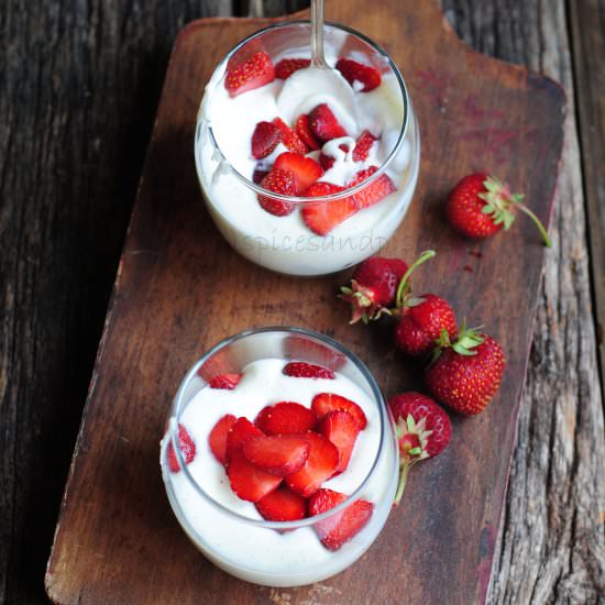 Strawberries Romanoff