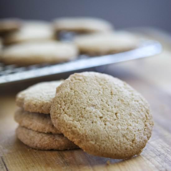 Gluten Free Vegan Vanilla Wafers