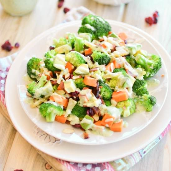 Warm Broccoli Salad