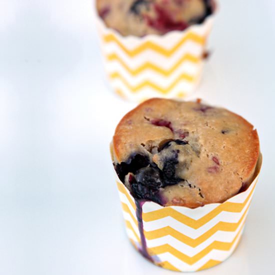 Mixed Berry Muffins