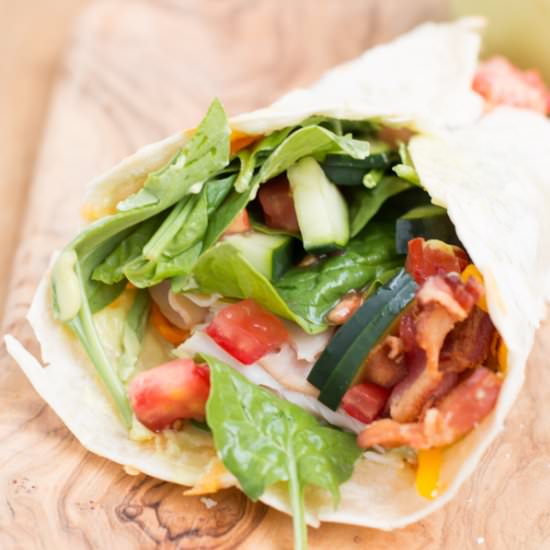 Turkey BLT Wrap