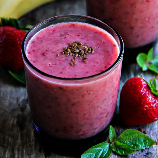 Strawberry Banana Smoothie