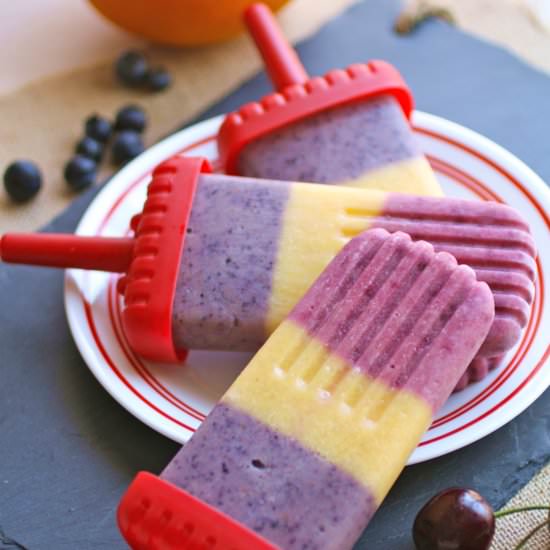 Breakfast smoothie pops