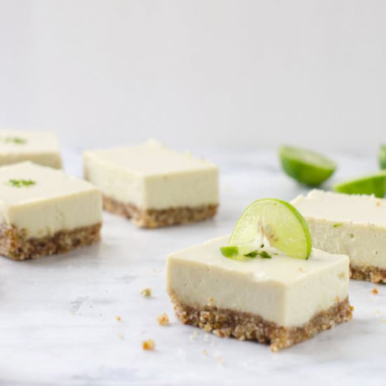 Vegan Key Lime Pie Bars