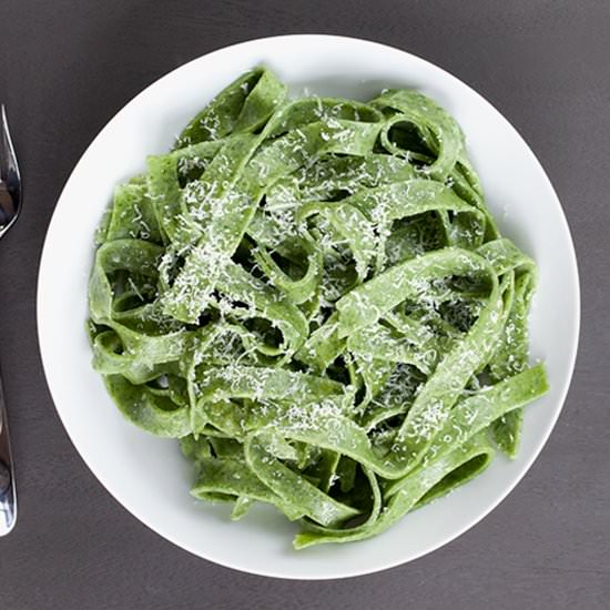 Fresh Spinach Pasta