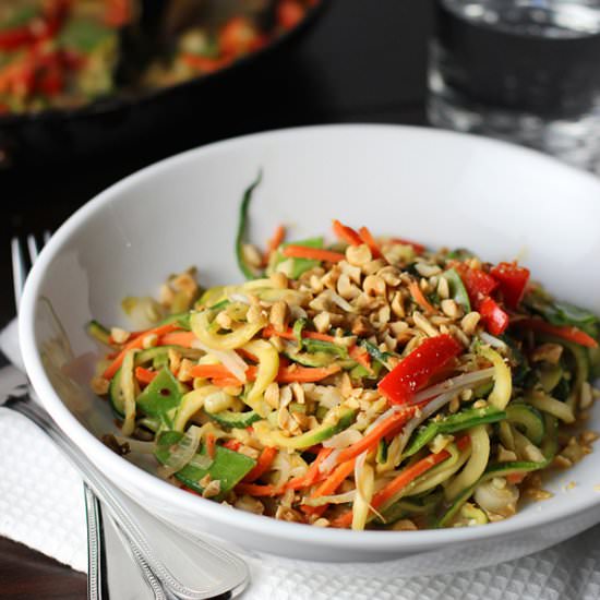 Asian Zucchini Noodles