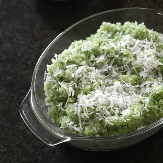 Pandan Sticky Rice Dessert