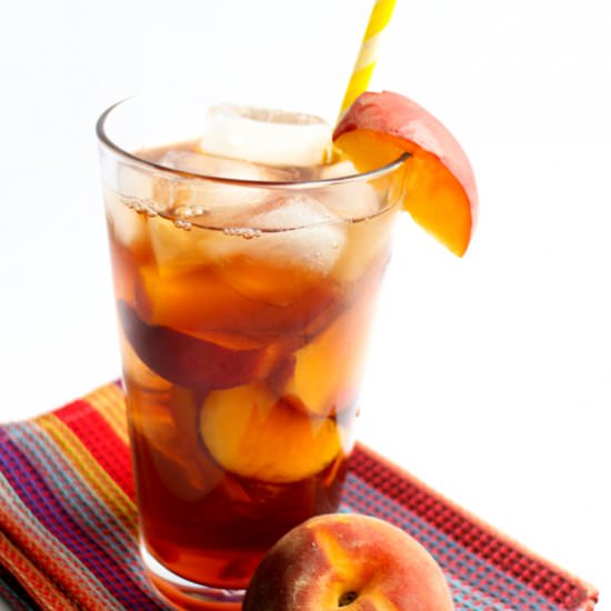 Sweet Peach Iced Tea