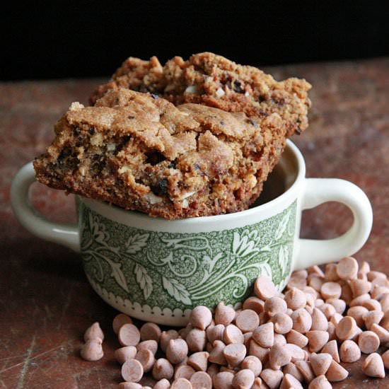 Espresso Bean Cookie Bars