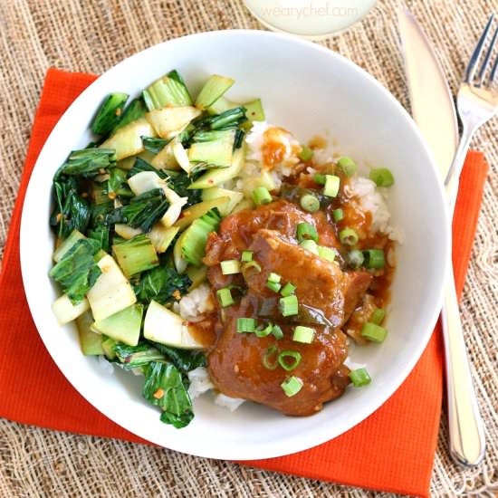Slow Cooker Chicken Adobo