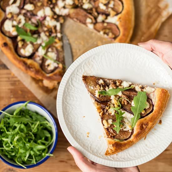 Fig & Goat Cheese Tart