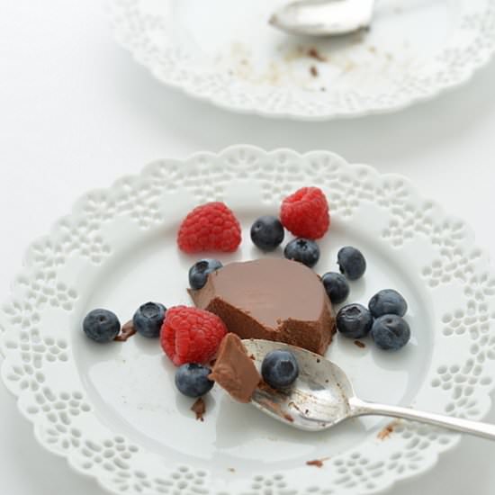Chocolate Mocha Pannacotta