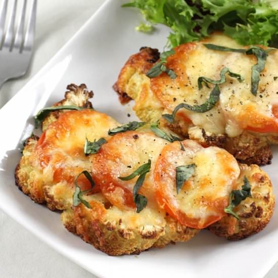 Low-Carb Cauliflower Pizza