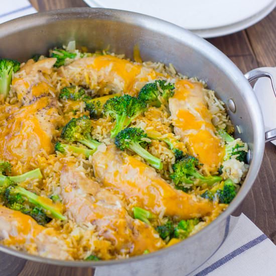 Chicken Broccoli Cheese Rice