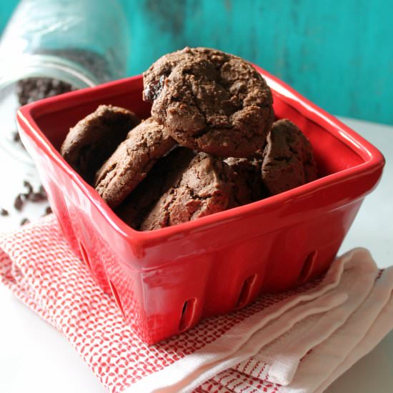 Chocolate-Cherry Cookies