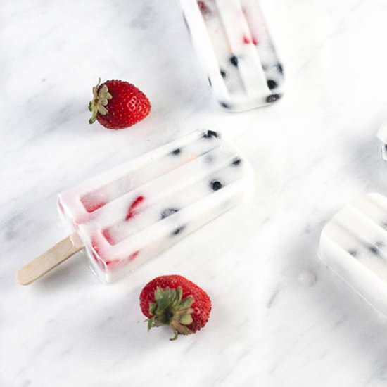 Berry Coconut Pops