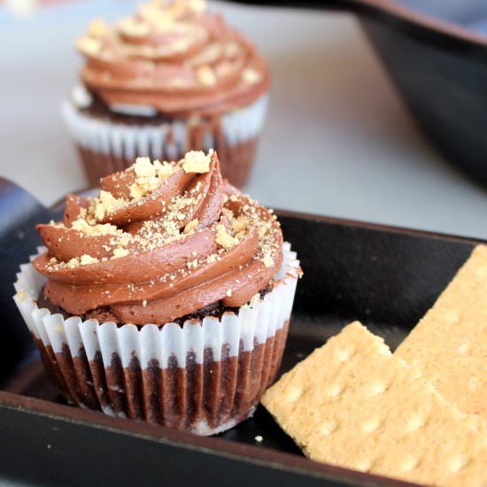 S’mores Cupcakes