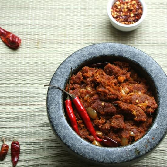 Spicy Dry Fish