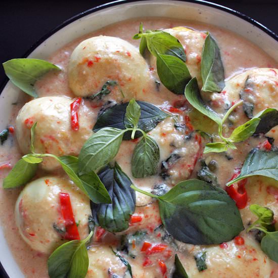 Telur bumbu kemangi