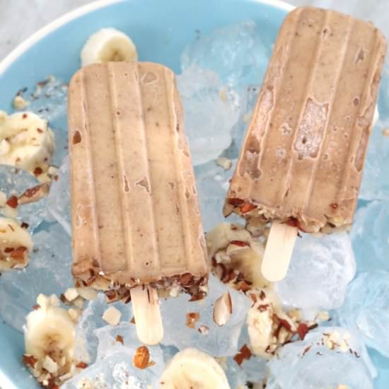 Peanut Butter & Banana Popsicle