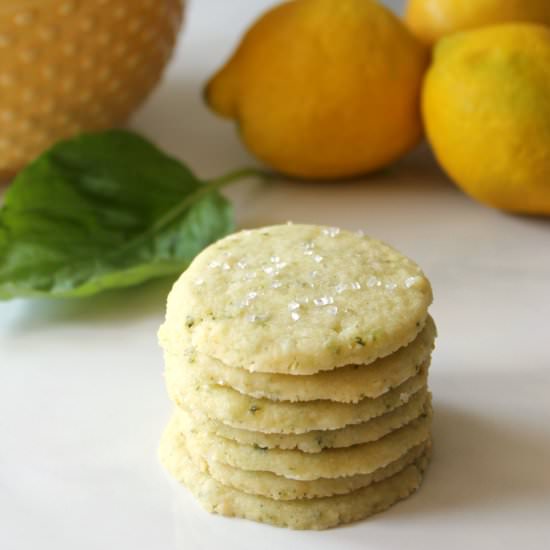 Lemon-Basil Cookies