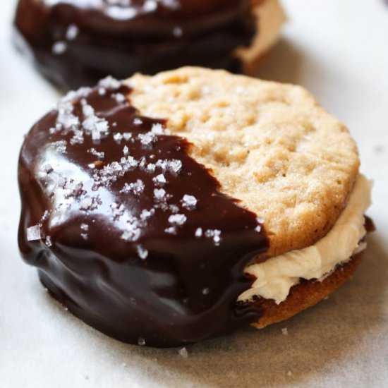 Peanut Butter Cookie Sandwiches