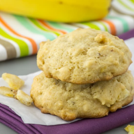 Banana Nut Bread Cookies