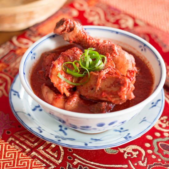 Red Residue Chicken