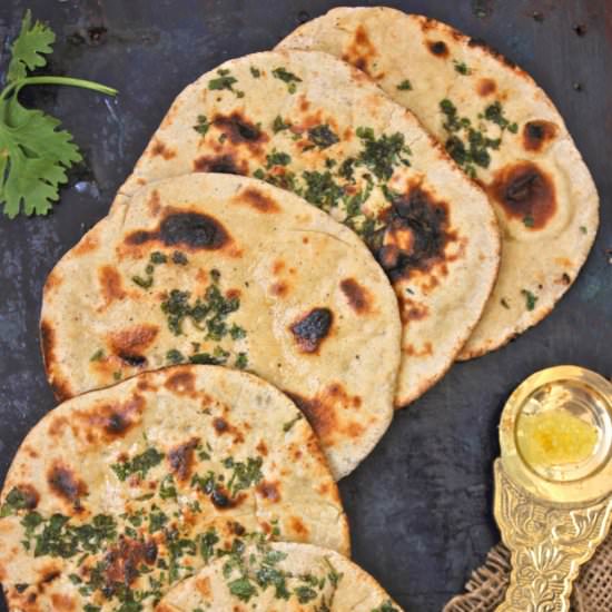 Mint and Onion Kulcha