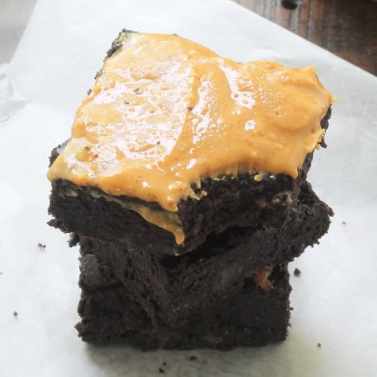 Chocolate Peanut Butter Brownies