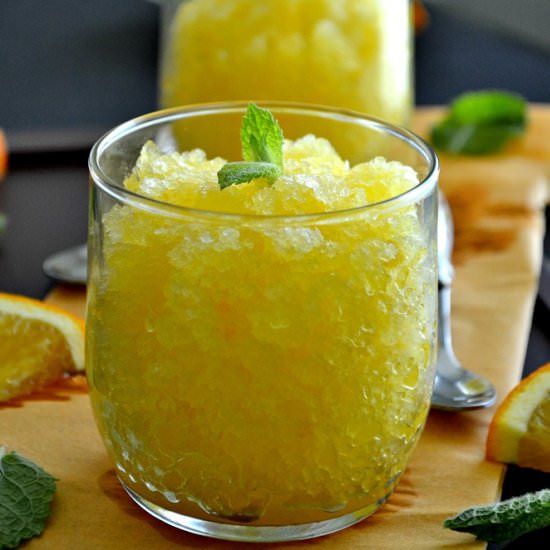 Orange Granita