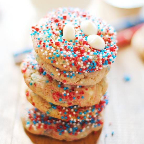Funfetti Cheesecake Cookies