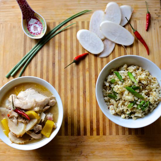 Thai Coconut Lemongrass Chicken