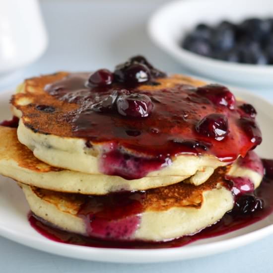 Blueberry Lemon Pancakes