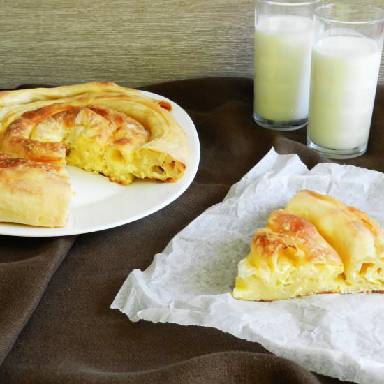 Homemade Filo Pastry Cheese Pie