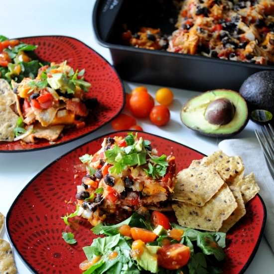 Sweet Potato Black Bean Casserole