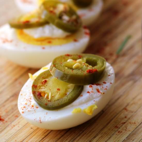 Homemade Quick-Pickled Jalapenos