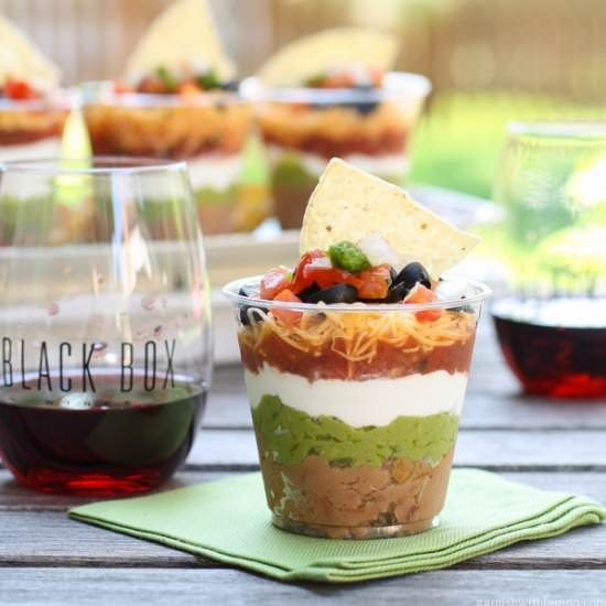 Individual Seven Layer Dips