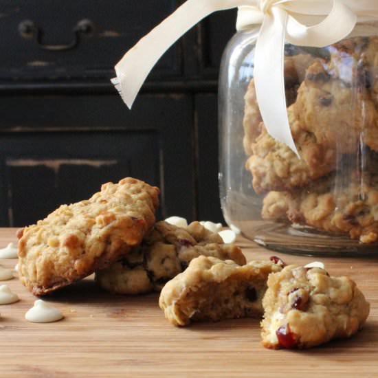 Oatmeal, Cranberry Cookies