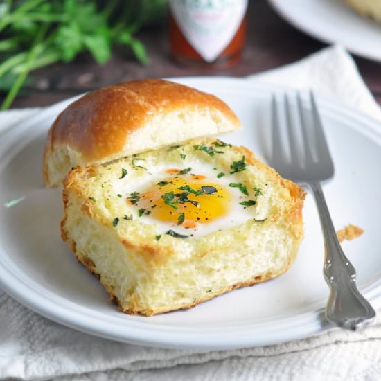 Toasted Brioche Egg Cups