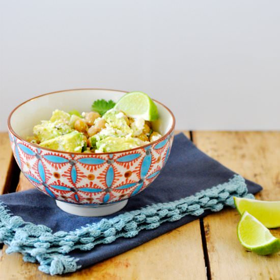 Chickpea & Avocado Salad