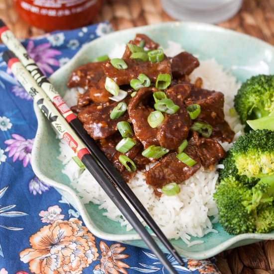 Mongolian Beef Stir-Fry