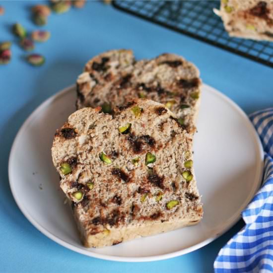 Pistachio & Chocolate Chip Bread