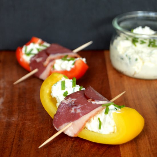 Grilled Pepper Tapas & Duck Breasts
