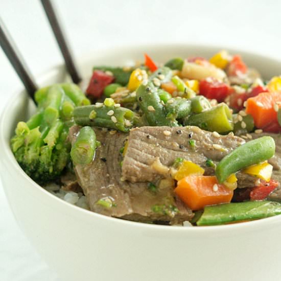 Quick Beef Ginger Stir-Fry