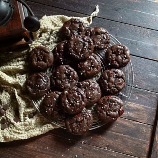 Orange & Dark Chocolate Cookies