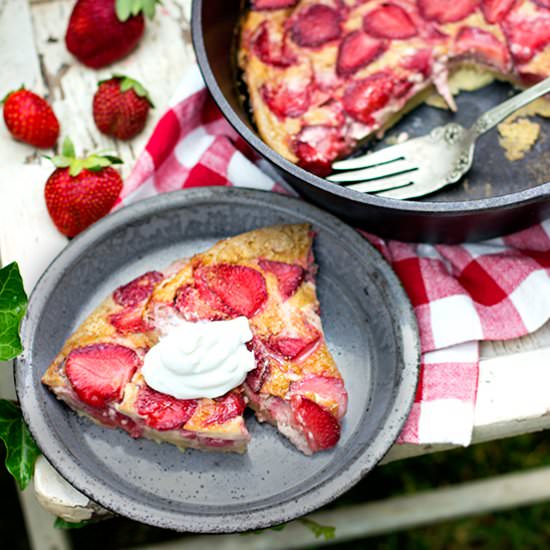 Strawberry Clafoutis