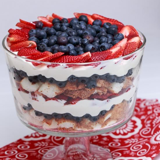 Summer Berry Trifle