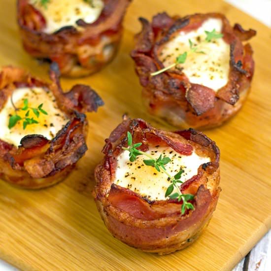 Bacon & Egg Muffins